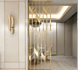 Mạ pvd vách ngăn trang trí