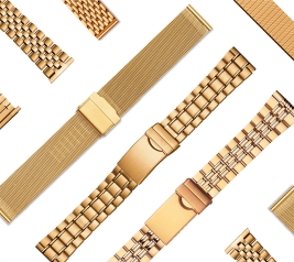 Mạ Vàng PVD Dây Đeo Đồng Hồ 